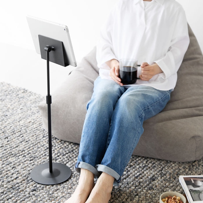 Yamazaki Tablet Standaard - Hoogte Verstelbaar - Smart - Zwart