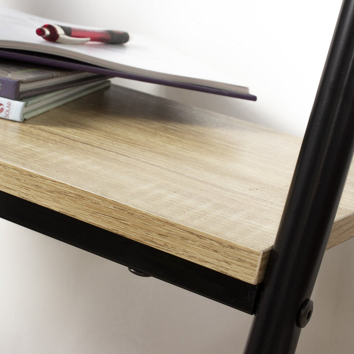 Calicosy - Rek met 2 planken in industriële stijl - H151 cm