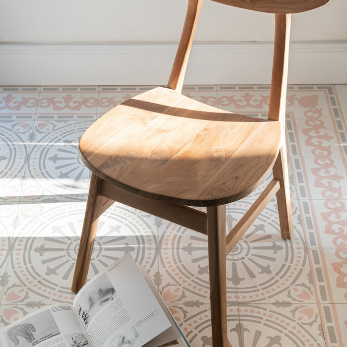 J-Line stoel Sofia - teakhout - naturel