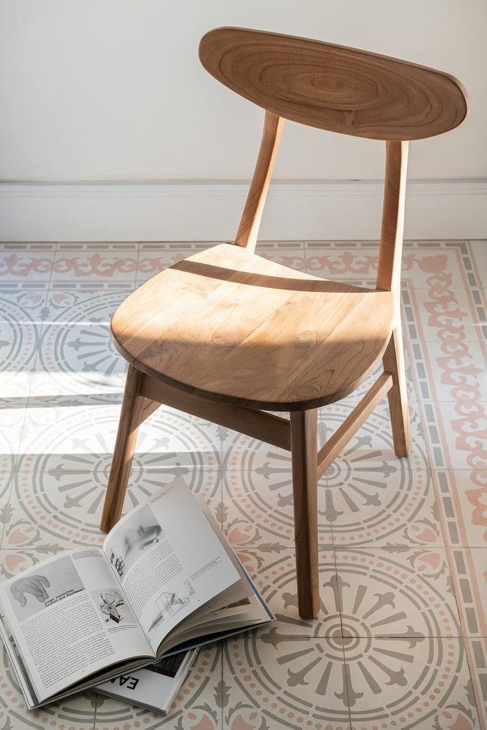 J-Line stoel Sofia - teakhout - naturel