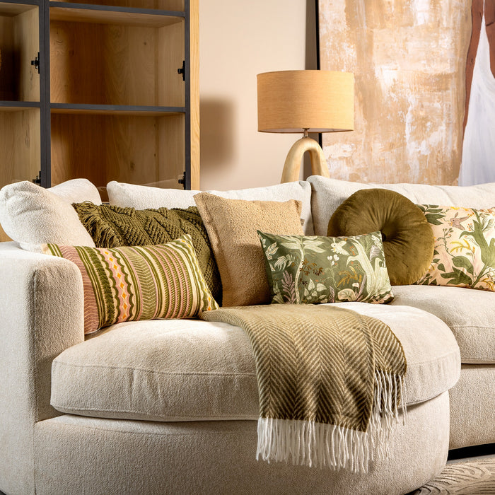 Dutch Decor plaid JOSEFIEN - 140x180 cm Military Olive