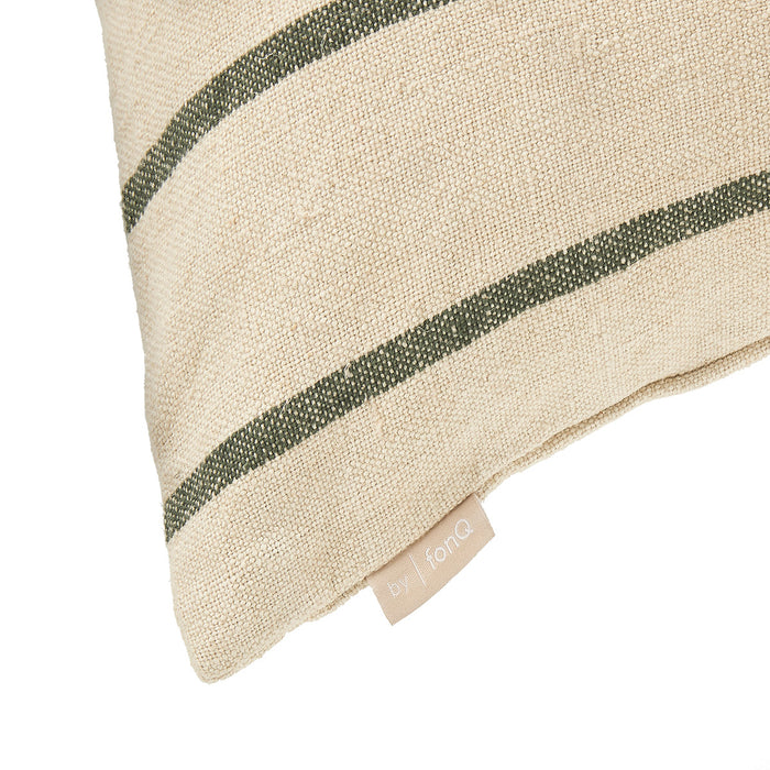 by fonQ Linen Line Sierkussen 50 x 50 cm - Beige