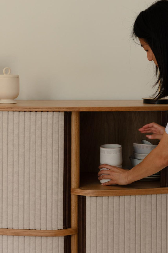 Umage Audacious Highboard dressoir naturel eiken White Sands