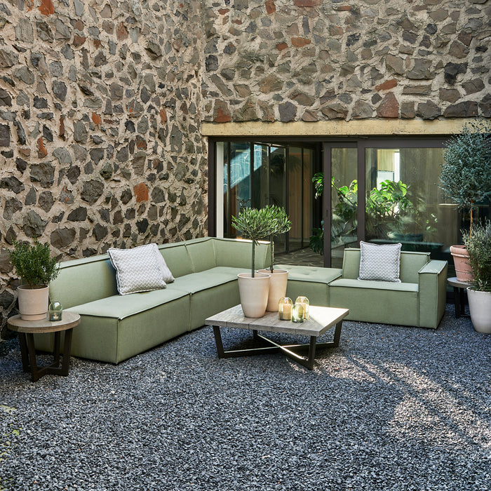 Riviera Maison - Bellagio Outd Footstool Squamarina -