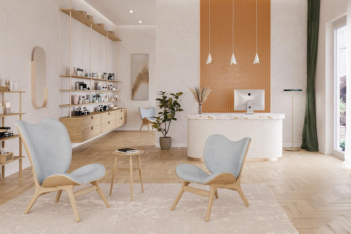 Umage A Conversation Piece Tall fauteuil naturel eiken, Sugar Brown