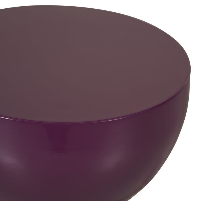 Bijzettafel Zapel - Bordeaux|Paars - Metaal
