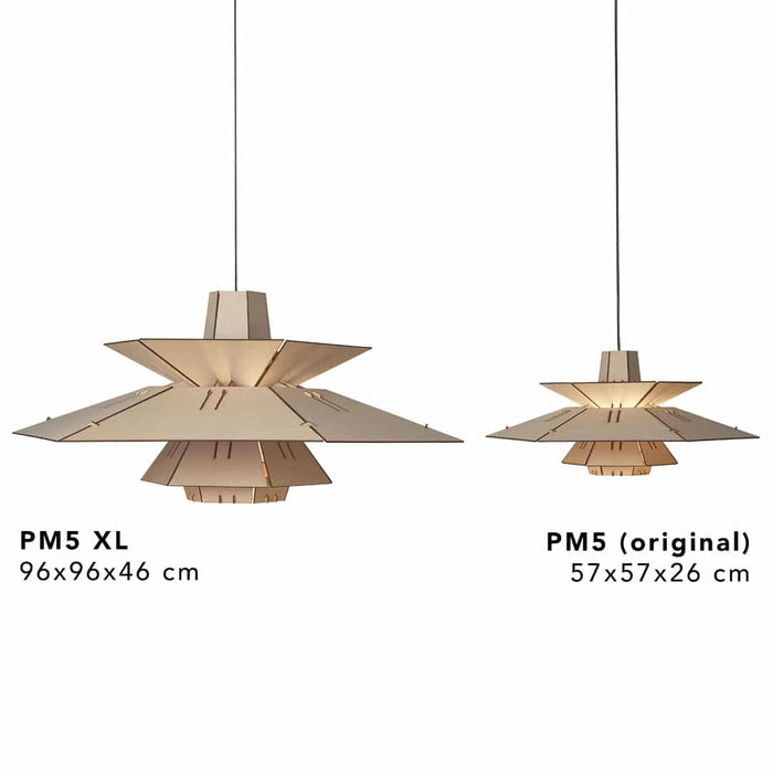 Van Tjalle en Jasper PM5 XL hanglamp - Natural