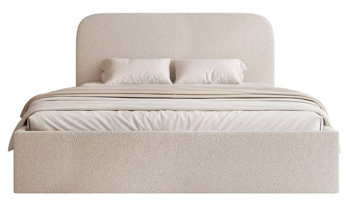 NADUVI Collection Bedframe Fia 160x200 bouclé met opbergvak
