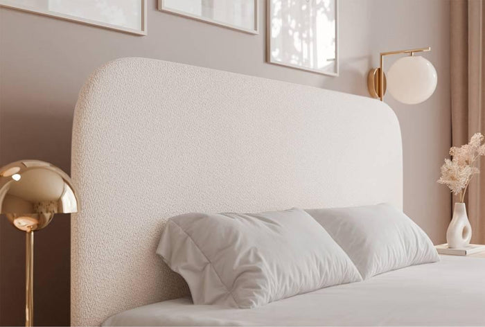 NADUVI Collection Bedframe Fia 140x200 chenille met opbergvak