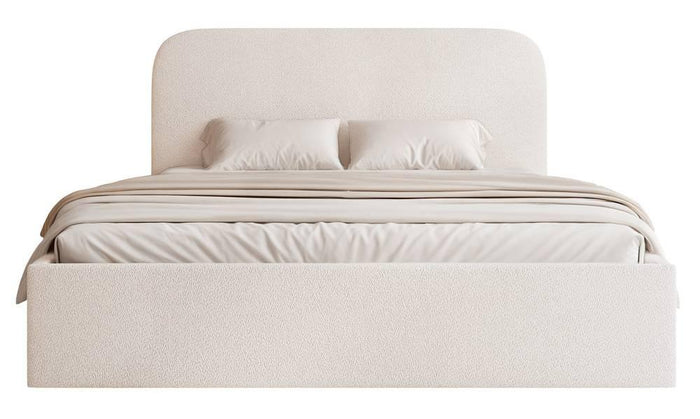 NADUVI Collection Bedframe Fia 140x200 chenille met opbergvak