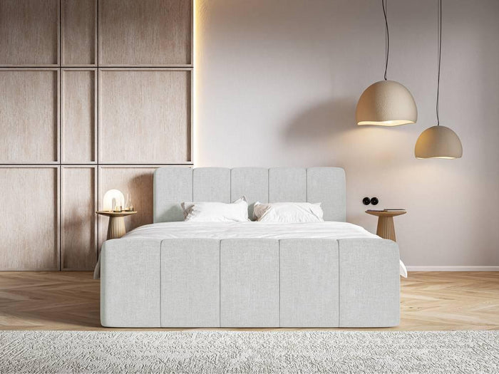 NADUVI Collection Boxspring Chloe 180x200 chenille met opbergruimte