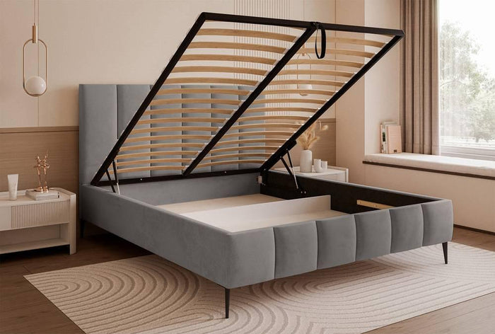 NADUVI Collection Bedframe Quinn met opbergvak 180x200