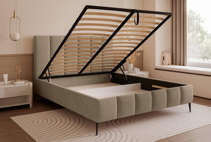 NADUVI Collection Bedframe Quinn met opbergvak 160x200