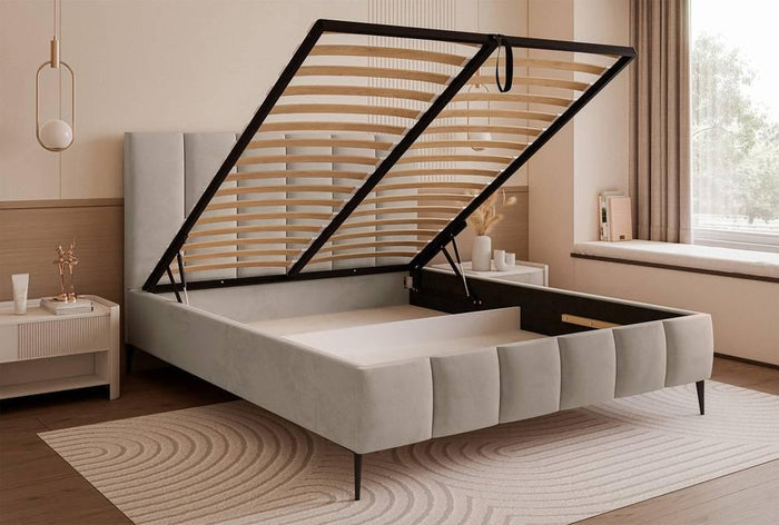 NADUVI Collection Bedframe Quinn met opbergvak 160x200