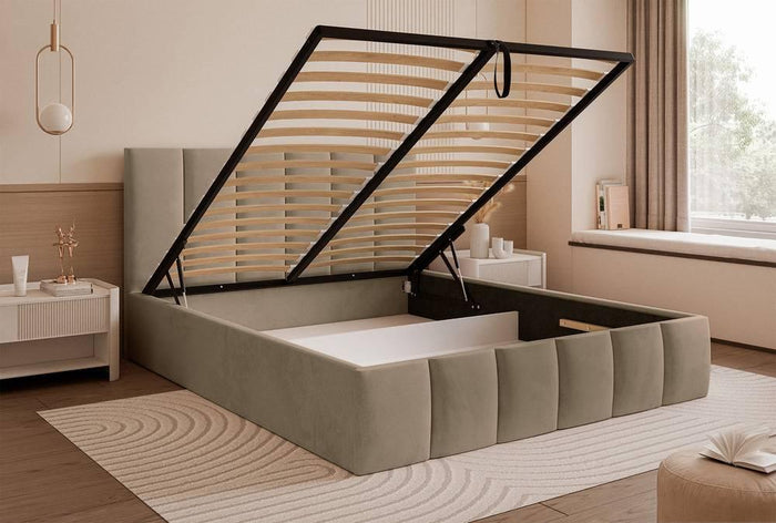 NADUVI Collection Bedframe Quinn met opbergvak 160x200