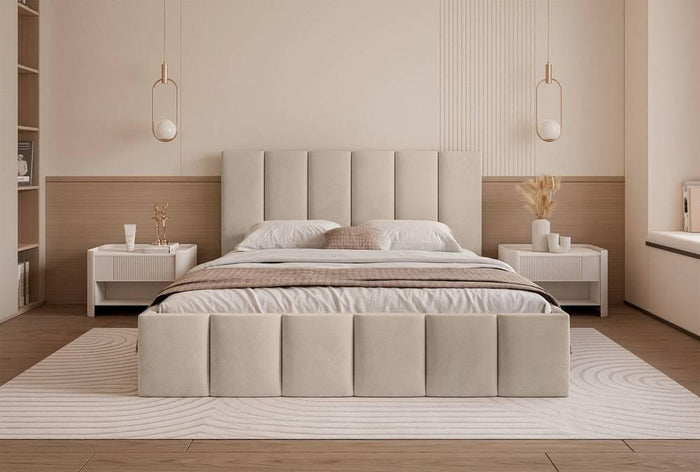 NADUVI Collection Bedframe Quinn 140x200 met opbergvak