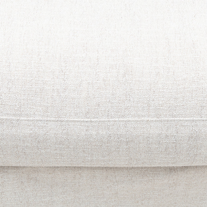 Rivièra Maison - Royale 3,5-zitsbank in Antiek Wit van Polyester en Beukenhout, Afmetingen 254x104x85 cm