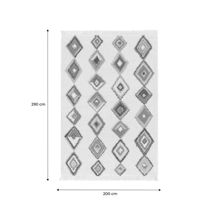 sweeek - Interieur tapijt met etnische motieven, beige