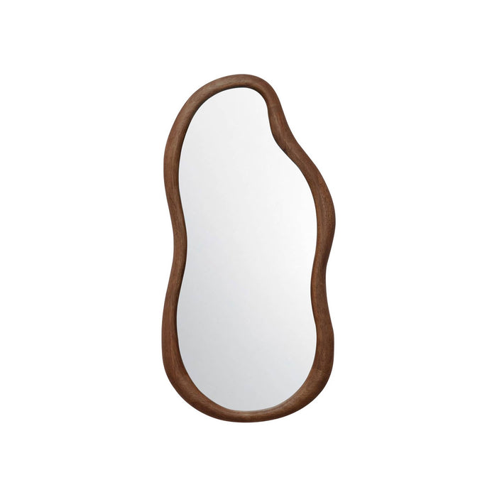 sweeek - Organische spiegel van heveahout