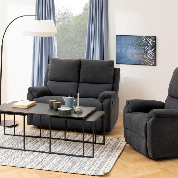 Giga Living - Relaxfauteuil Ulsa Donkergrijs