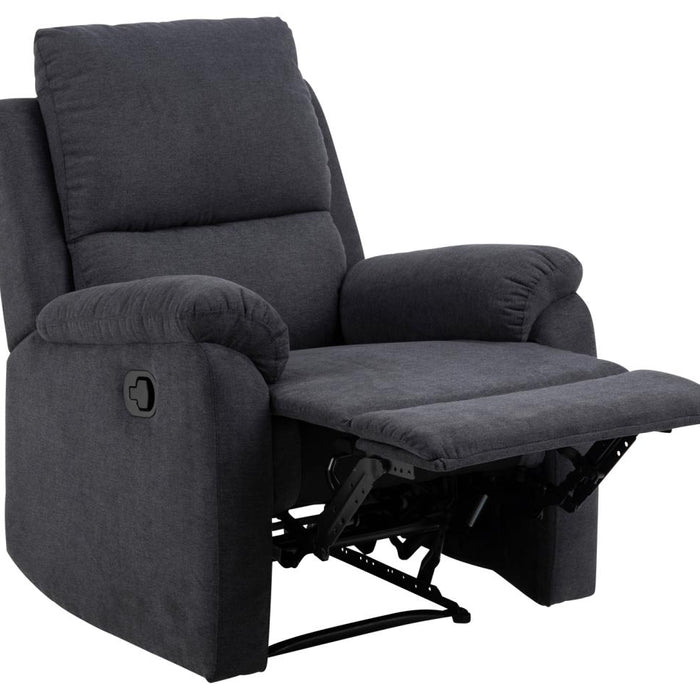 Giga Living - Relaxfauteuil Ulsa Donkergrijs