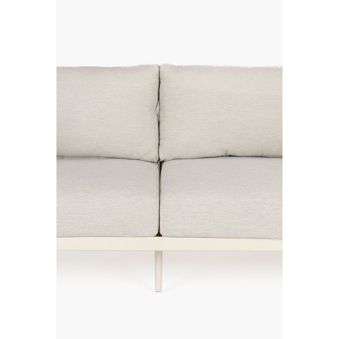 Zuiver Vista Tuin Loungeset bank + tafel + 2 fauteuils - Beige