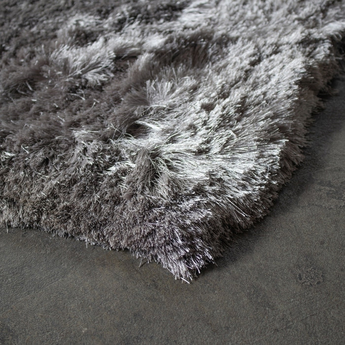 Giga Meubel - Vloerkleed 160x230 - Katoen Polyester - Grijs - Vloerkleed Olav