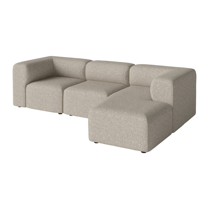 Bolia Angle 3-zitsbank met Chaise Longue Rechts - Dark Beige