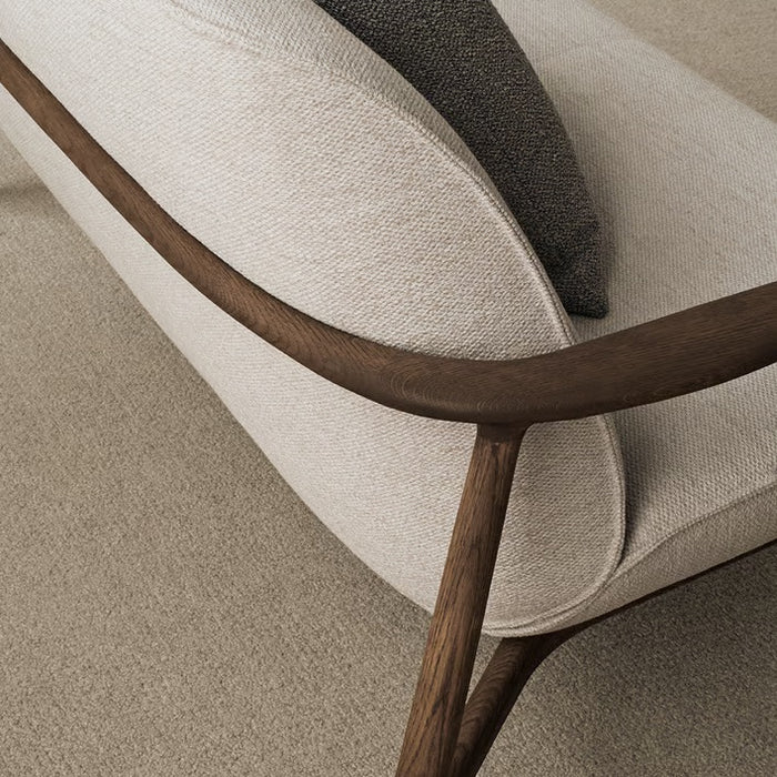 Bolia Bowie 2-zitsbank - Donker Eiken - Sand