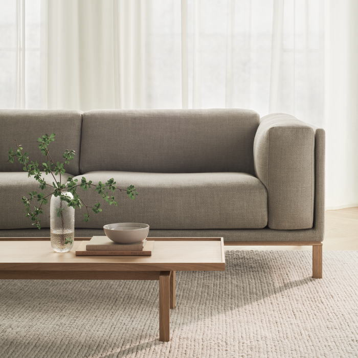 Bolia Cosy Hoekbank met Chaise Longue Links - Dark Beige