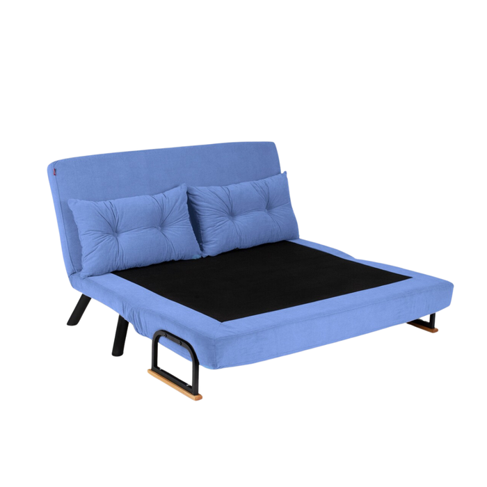 Calicosy - Slaapbank voor 2 personen - SANDO - Blauw