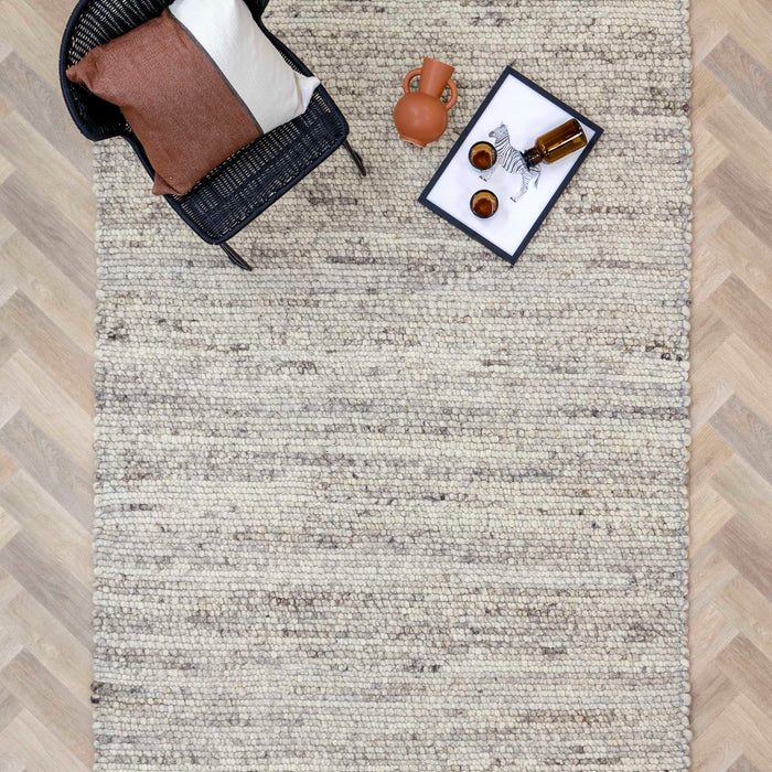 Rebellenclub Vloerkleed Laura - Bruin 140x200 cm