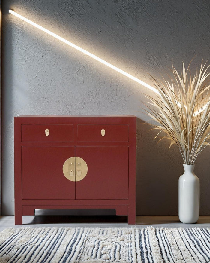 Fine Asianliving Chinese Kast Scarlet Rouge -