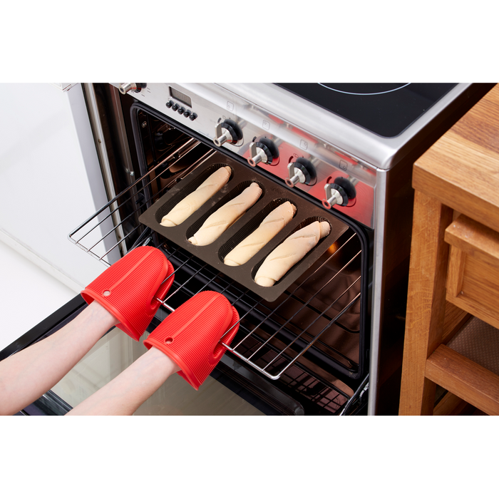 Broodmaker met Spatel, Bakvorm en receptenboek - Brown