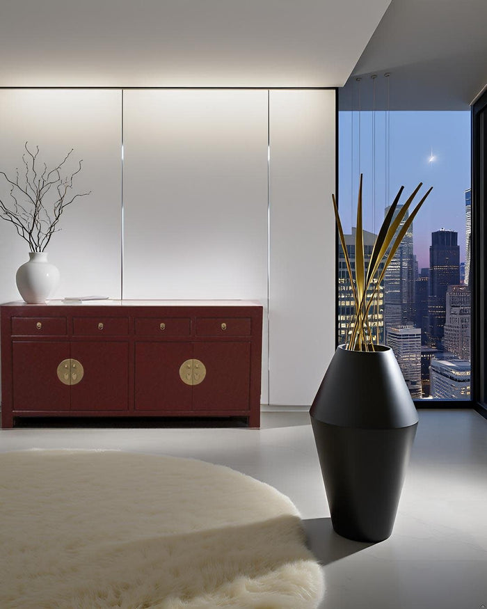 Fine Asianliving Chinees Dressoir Scarlet Rood