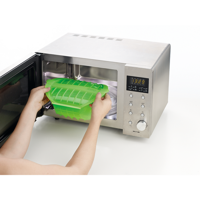 Magnetron Stoomkoker, Hoog 3-4 p. - Green