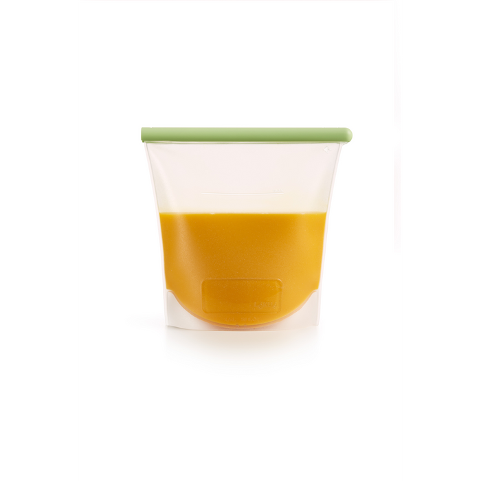 Vershoudzak Staand 1,5 L, Herbruikbaar - Green