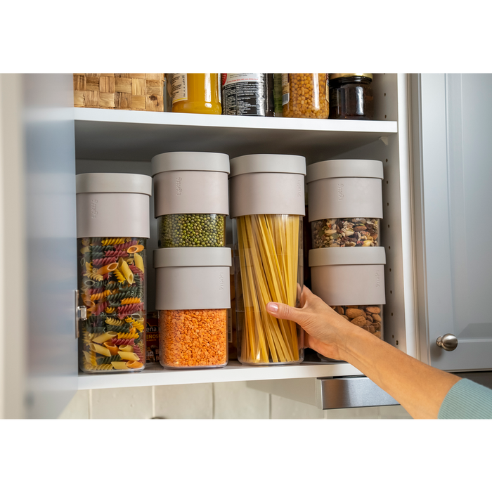 Flip Storage Voorraadbussen, set van 3 - Beige