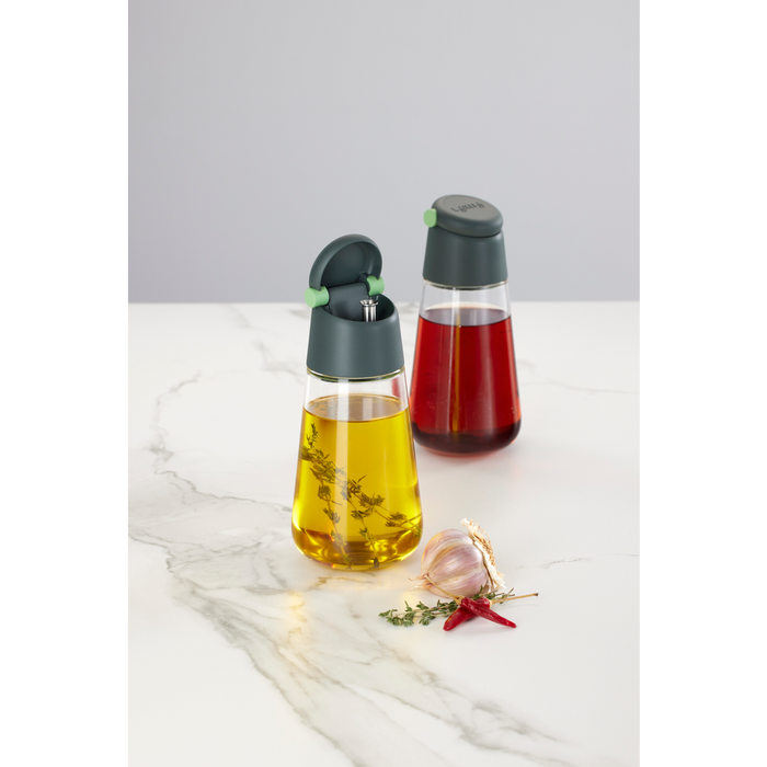 Olie|Azijn Dispenser, set van 2 - Grey
