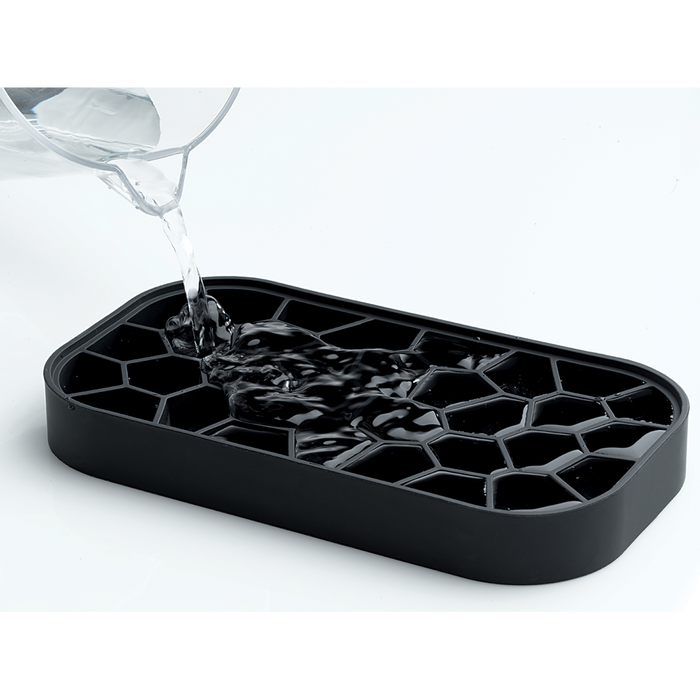 IJsblokjesvorm met bewaardoos - Black