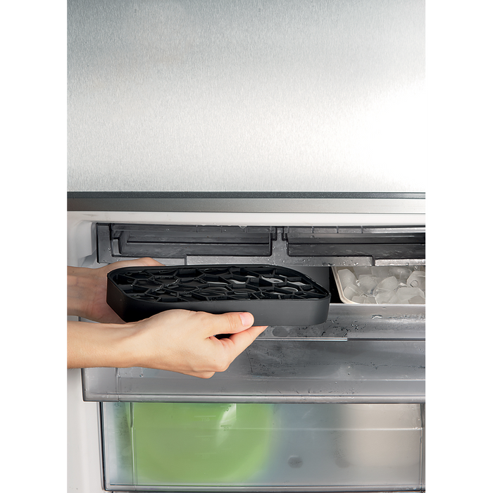 IJsblokjesvorm met bewaardoos - Black