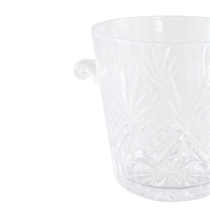 PTMD Glas Glass - 23x17x17 cm - Glas - Transparant