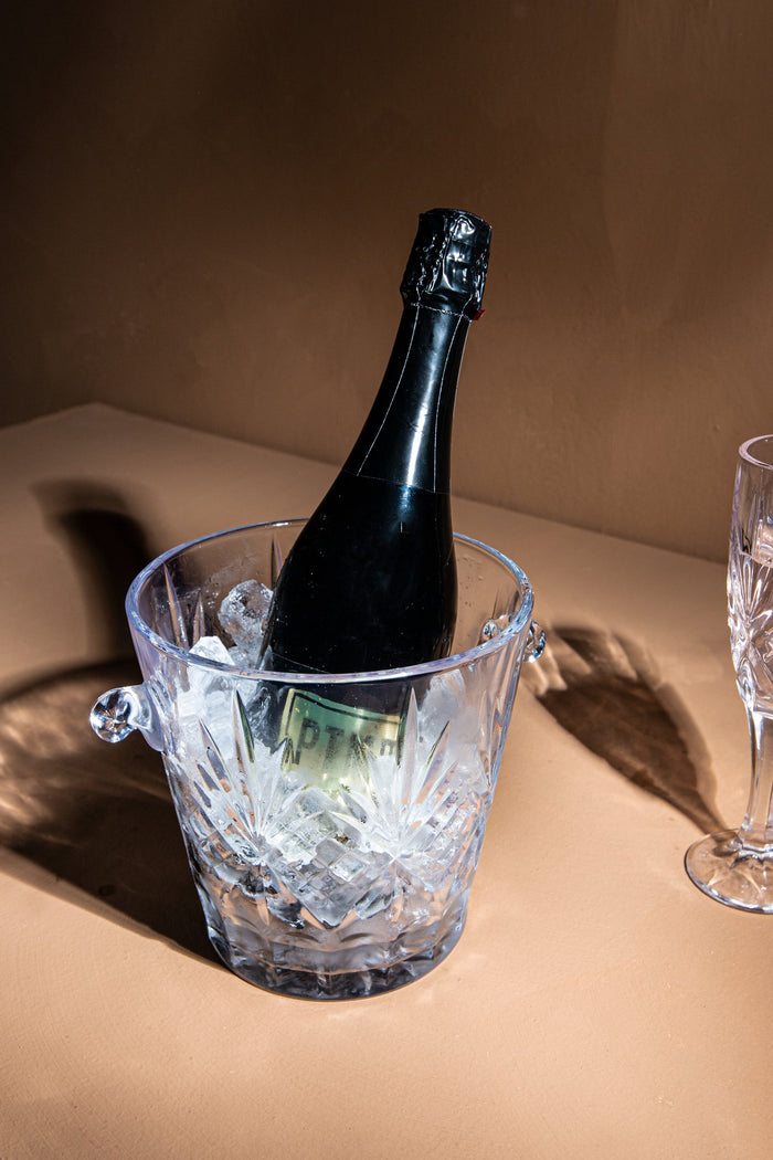 PTMD Glas Glass - 23x17x17 cm - Glas - Transparant