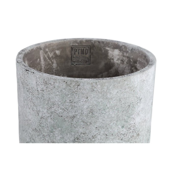 PTMD Vik Grey cement cylinder pot round L
