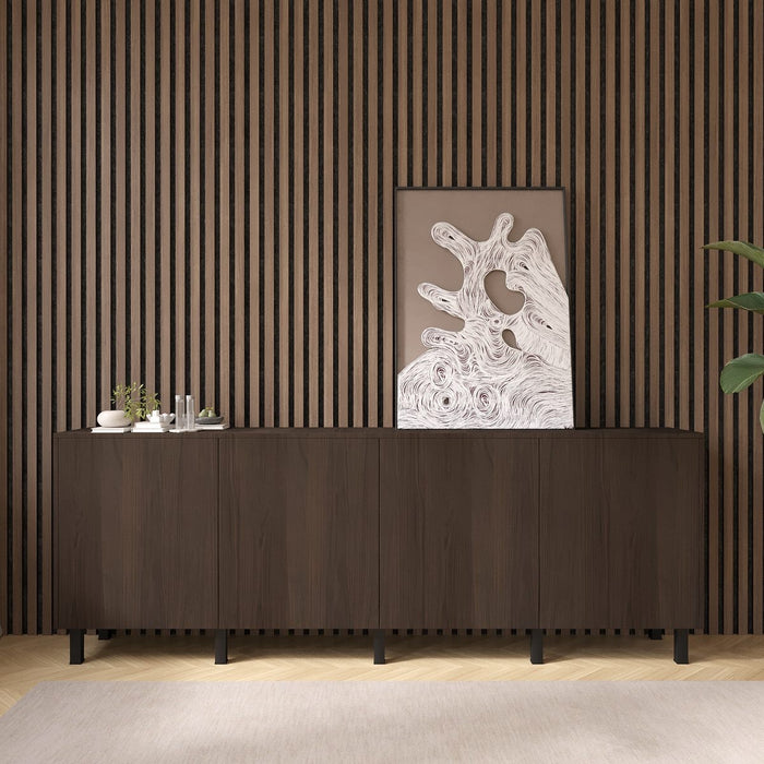 Artego Design Casella Ayaya 243 cm Dressoir Donkerbruin