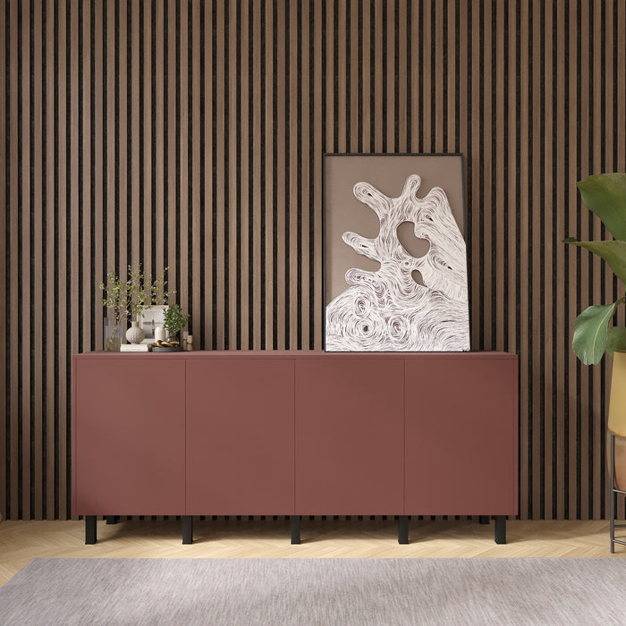 Artego Design Pastell Ayaya 203 cm Dressoir Oxydrood