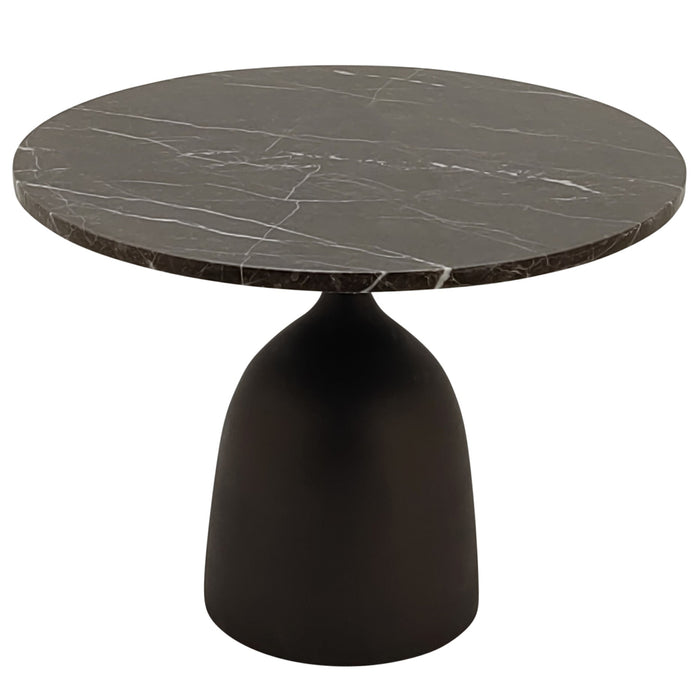 PTMD Patras Side Table Brown Marble
