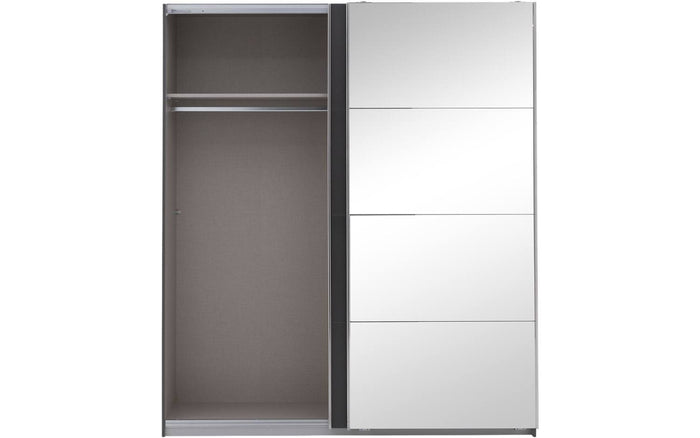 Goossens Kledingkast Miami - 180 cm breed 229 cm hoog