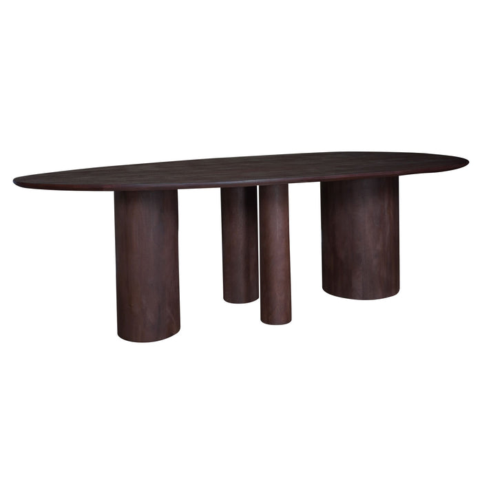 Home67 - Eettafel Amir 240 x 120 cm - Espresso Mangohout