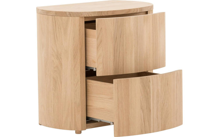 Goossens Nachtkastje Donna in eiken